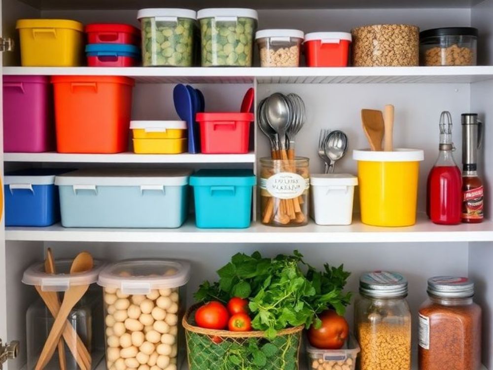 transformando a cozinha com organizadores